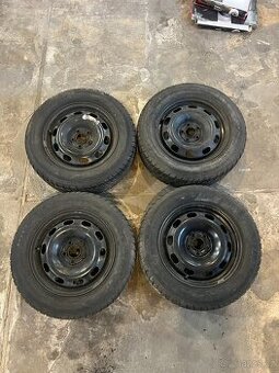 Plechové disky R15 + pneu