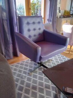 Točící se křesla 5 kusů,