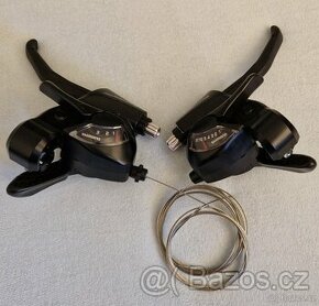 Brzdové řadicí páky Shimano 3x8