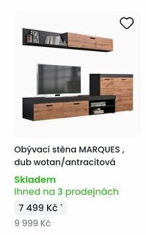 Obývací stěna MARQUES