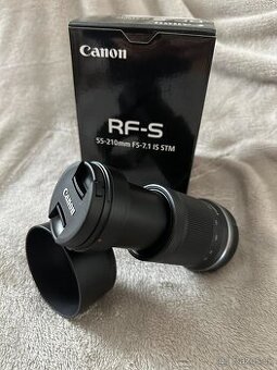 Objektiv bajonet Canon RF-S 55-210mm f/5-7.1 IS STM