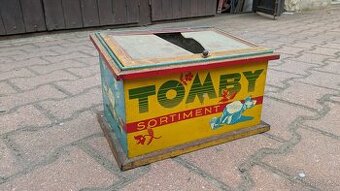 Tomby - velká plechovka na bonbóny
