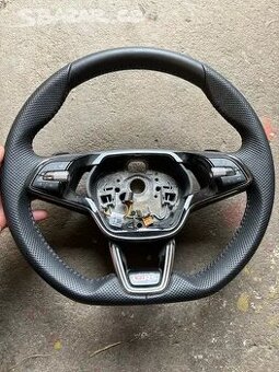 Renovovaný volant Škoda o4 RS, kodiak RS