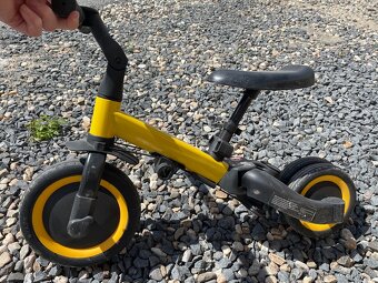 Tříkolka s vodící tyčí