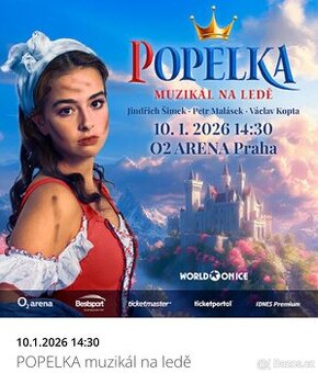 POPELKA MUZIKÁL NA LEDĚ, VIP KLUBOVÉ PATRO