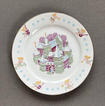 Vánoční talíř 24.5 cm, Heinrich Villeroy&Boch