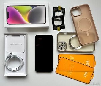 iPhone 14 128 GB – bílý (Starlight)