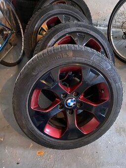 Alu kola originál BMW + zimní pneumatiky 17 225/50