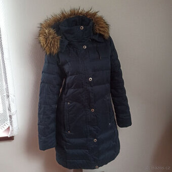 dámský zimní péřový kabát eur 42 LUHTA TOP STAV