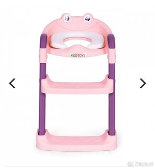 Prkénko se schůdky na záchod