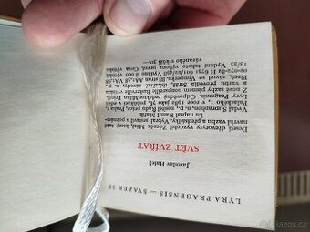 malá knížka Jaroslav Hašek Svět zvířat