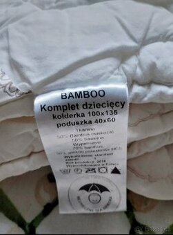 Dětská bambusová ložní souprava