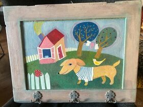 Obraz-vešiak 68x58cm