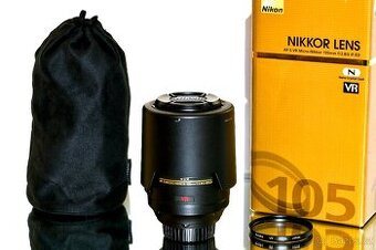 Nikon AF-S Micro 105mm f/2,8 G IF ED VR NEPOUŽITÝ
