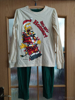 BAVLNĚNÉ NOVÉ PYŽAMO SIMPSONS VEL.146/142