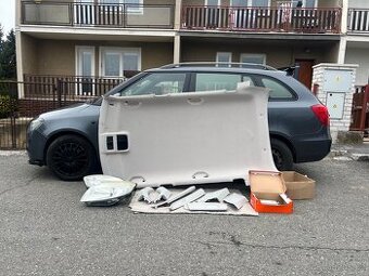 Stropnice se sloupky a madly - Škoda Fabia 2 combi