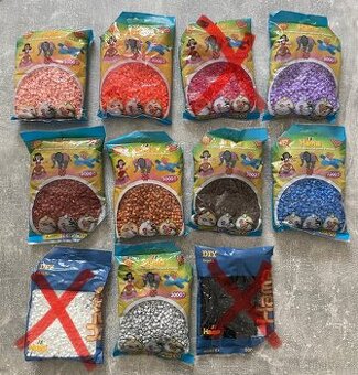 Zažehlovací korálky Hama