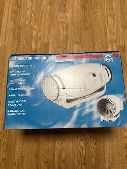 TD 500/150-160 SILENT tichý  do kruhového potrubí