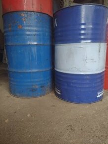 Plechové sudy 200L,55L