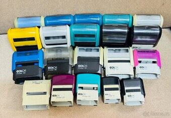 Razítka kancelářská - různé velikosti bez štočků a matric