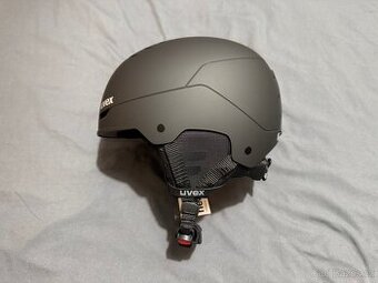 Lyžařská helma Uvex Wanted Black Mat M-L 54-58