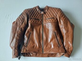 Bunda na motorku 4SR SCRAMBLER COGNAC