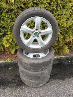 Alu kola Škoda 5x100 195/55 R15