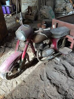 Jawa 250/353 - Přestavba rikša