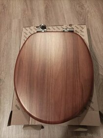 WC sedátko - prkénko dřevěné