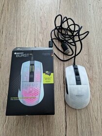 Herní myš ROCCAT Burst Pro, bílá
