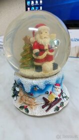 Vánoční koule/těžítko Santa - 1