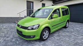 VW CADDY 1.2 TSI 77KW.VÝBAVA TEAM.5 MÍST.TAŽNÉ.JEN VW SERVIS