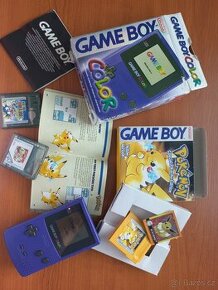 Game boy color, Pokemon, Super Mario, Tom and Jerry