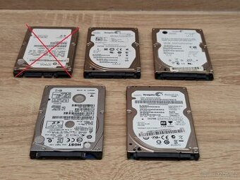 4x HDD 2,5" WD,SEAGATE,HITACHI SATA SMART OK