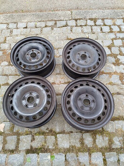 Plechové disky 5x112 R15 Škoda Octavia II, Vw Golf V, VI
