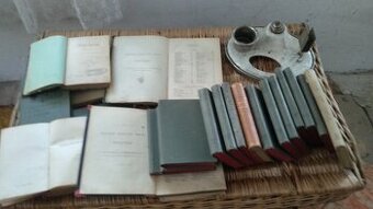 Staré knihy orig.1905 + histor.úřednické hladítko podpisů
