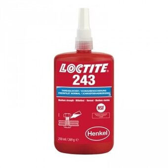 Lepidlo Loctite 243 - 250 ml zajišťovač šroubů