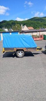 Prodám přívěsný vozík za auto s plachtou