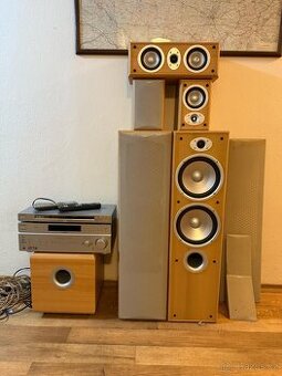 Domácí kino Jamo E 370 + receiver Sony STR-DE697