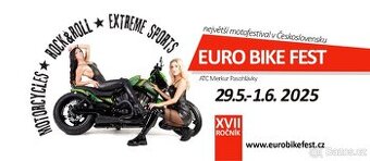 Vstupenka Euro Bike fest Pasohlávky 29.5.-1.6.2025