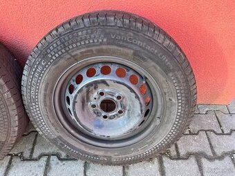 Continental Van contact ultra 205/75 R16C letní + Plechače