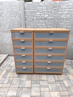 Prodám dvě komody IKEA Hopen