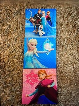 Sada tří obrázků Elsa a Anna - 1