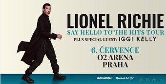 LIONEL RICHIE - prodám 2 VIP vstupenky