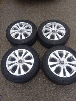 Letní Alu kola Citroen Berlingo+ ZÁNOVNÍ pneu 215/55R16