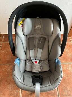 Cybex Aton 5 + isofix základna + adaptéry na kočárek