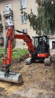 Prenajmem minibager Kubota U48-4