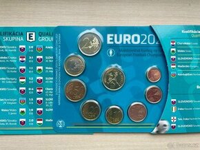 Sada oběžných mincí - Euro 2020 - euromince 2021