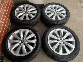 Alu 17" 5x112, SEAT Ateca, zimní 90% TOP