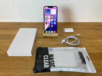 Apple iPhone 13 128GB Modrý - perfektní stav, baterie 88%